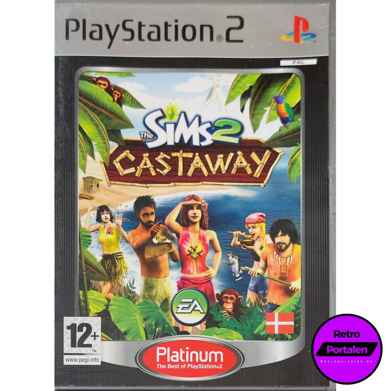 The Sims 2 Castaway (Platinum) (PS2)