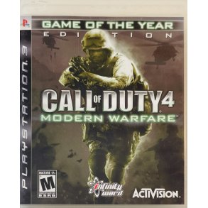 Call Of Duty 4 Modern Warfare (PS3)