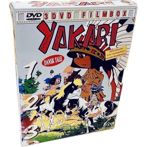 Yakari (3 DVD Filmbox) (Bemrk: Pap Cover Solskadet P Ryggen & Top) (DVD)
