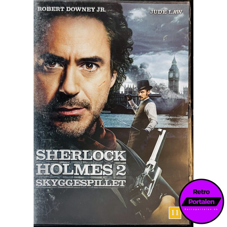 Sherlock Holmes 2: Skyggespillet (DVD)
