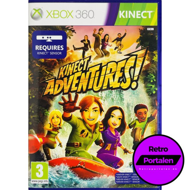 Kinect Adventures! (Krver Kinect Sensor) (Xbox 360)