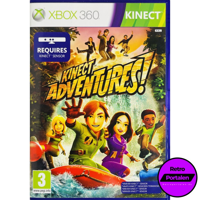 Kinect Adventures! (Kr�ver Kinect Sensor) (Xbox 360)