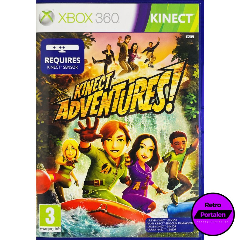 Kinect Adventures! (Krver Kinect Sensor) (Xbox 360)