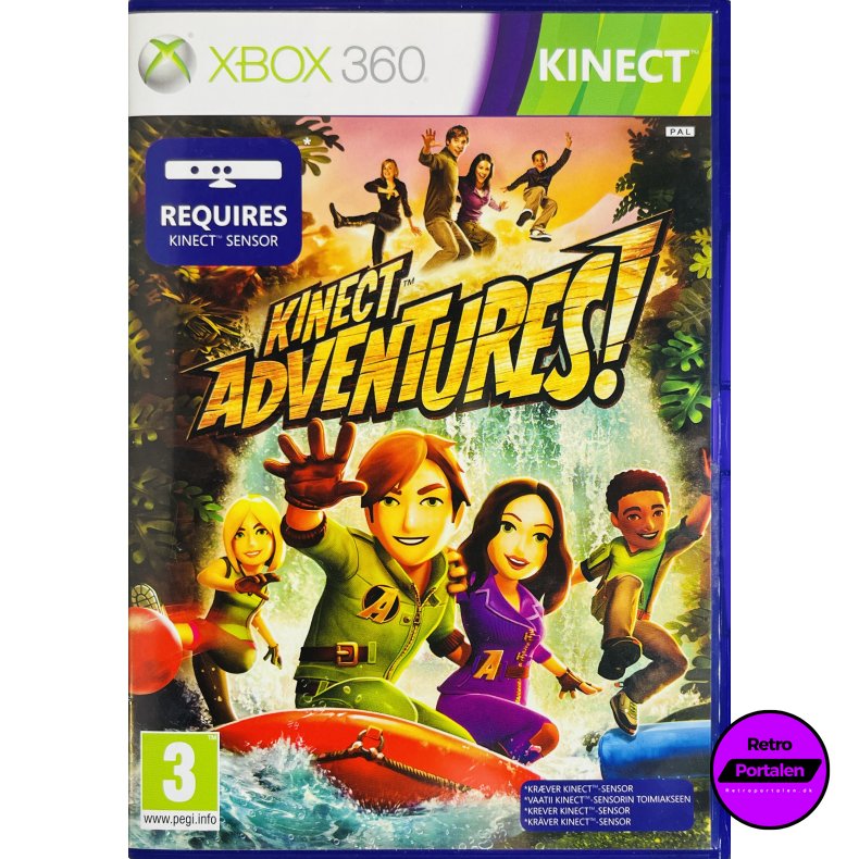 Kinect Adventures! (Kr�ver Kinect Sensor) (Xbox 360)
