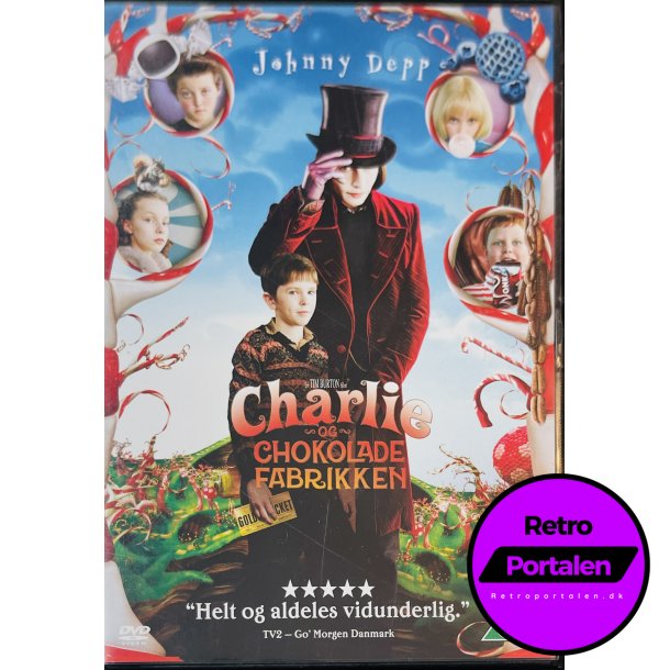 Charlie Og Chokoladefabrikken (DVD)