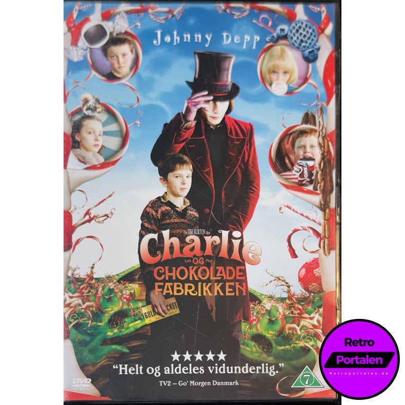 Charlie Og Chokoladefabrikken (DVD)