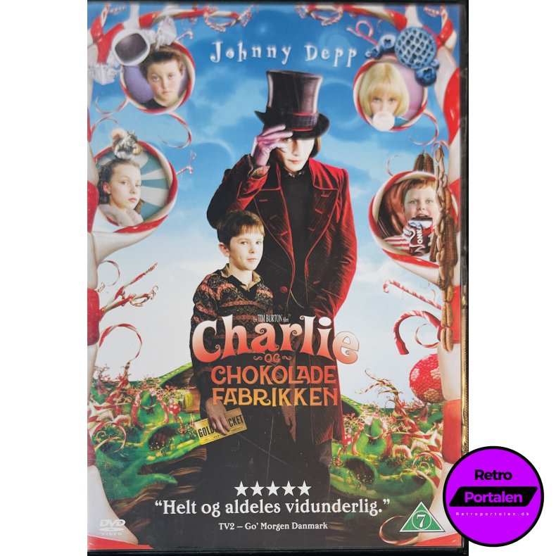 Charlie Og Chokoladefabrikken (DVD)