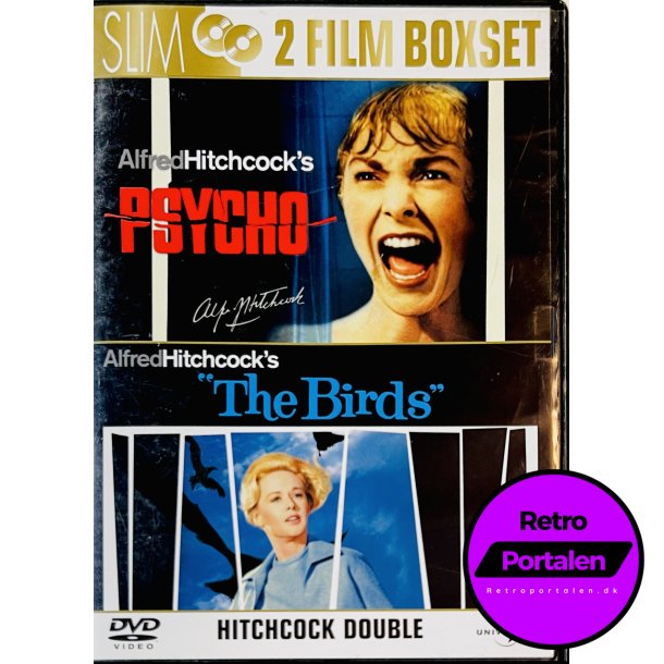 Alfred Hitchcocks Psycho &amp; The Birds (2 Film Boxset) (DVD)