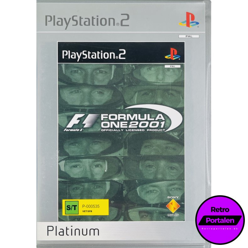 Formula One 2001 (Platinum) (PS2)