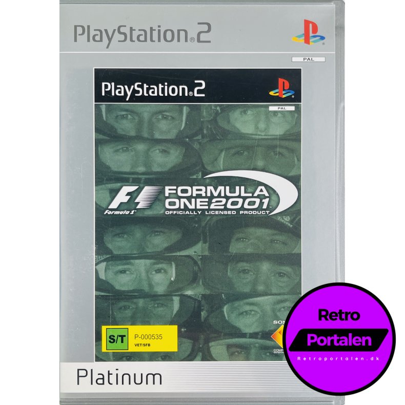 Formula One 2001 (Platinum) (PS2)
