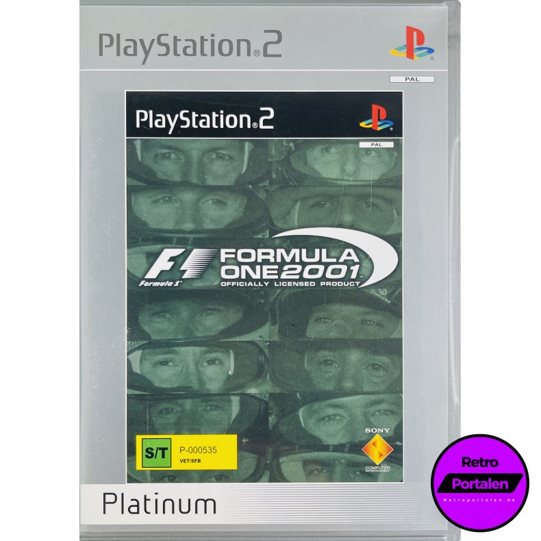 Formula One 2001 (Platinum) (PS2)