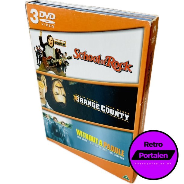 School Of Rock / Orange County / Without A Paddle (3 film) (3 Disc) (DVD)