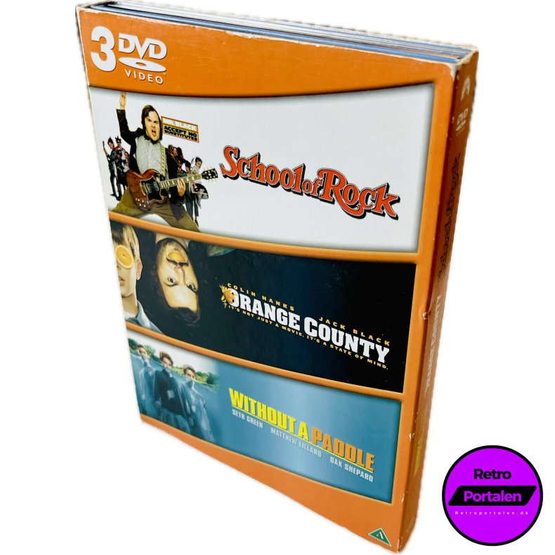 School Of Rock / Orange County / Without A Paddle (3 film) (3 Disc) (DVD)