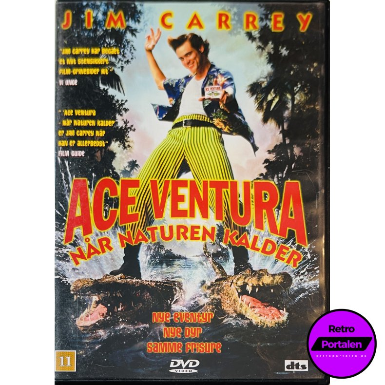 Ace Venture: Nr Naturen Kalder (DVD)