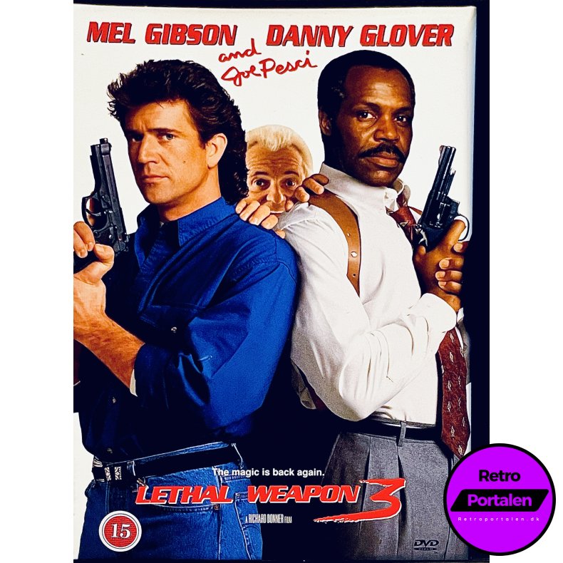 Lethal Weapon 3 (D�dbringende V�ben 3) (Mel Gibson) (DVD)
