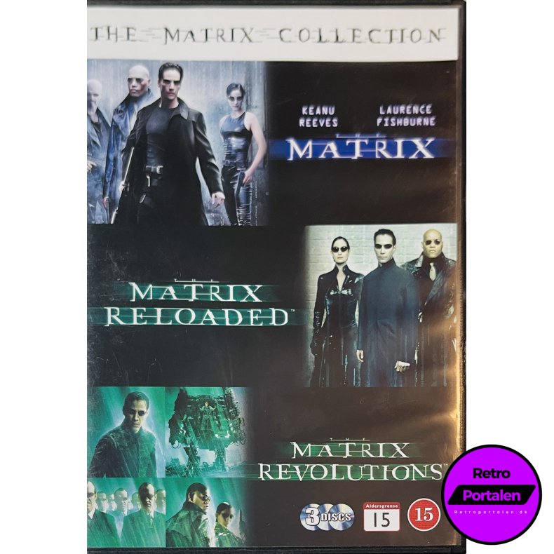 The Matrix Collection (The Matrix/The Matrix Reloaded/The Matrix Revolutions) (3 Disc) (DVD)