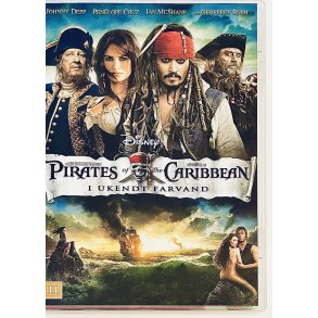 Pirates Of The Caribbean: I Ukendt Farvand (DVD)
