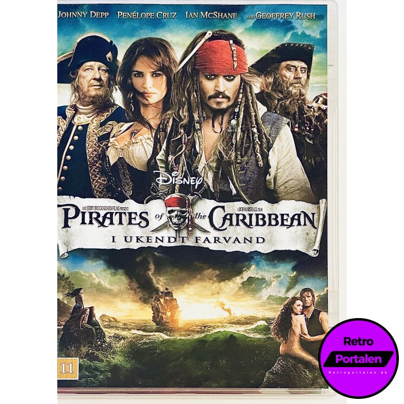 Pirates Of The Caribbean: I Ukendt Farvand (DVD)