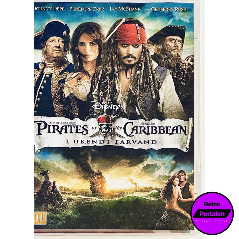 Pirates Of The Caribbean: I Ukendt Farvand (DVD)