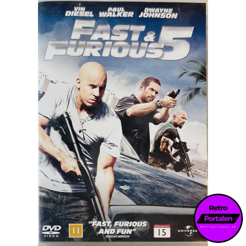 Fast &amp; Furious 5 (DVD)