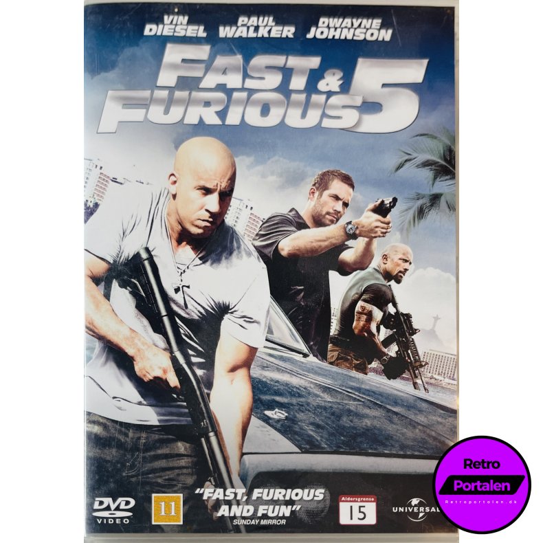 Fast &amp; Furious 5 (DVD)