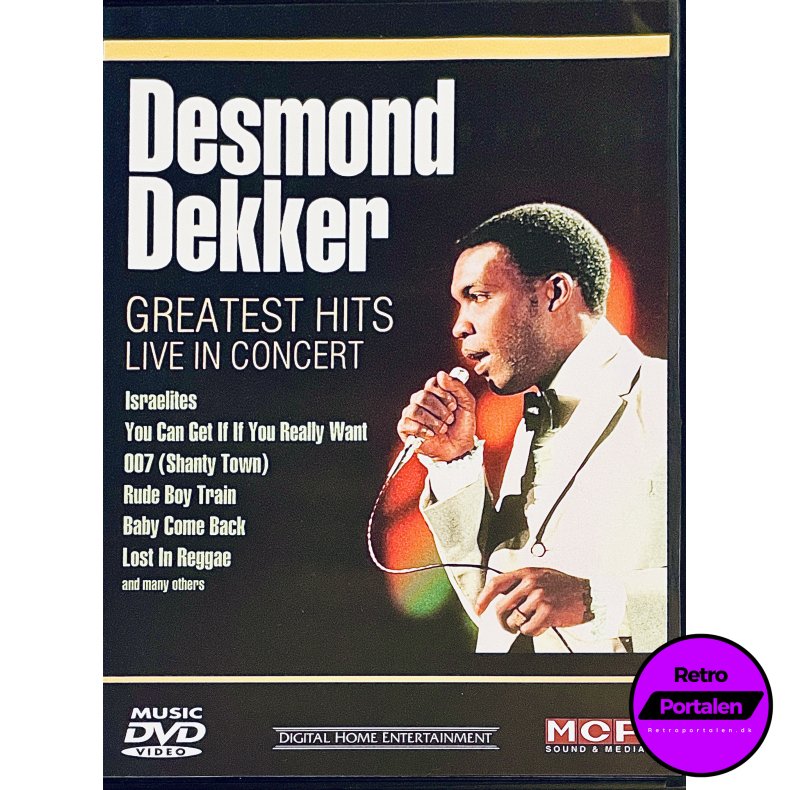 Desmond Dekker (Greatest Hits Live In Concert) (DVD)
