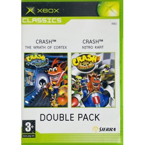 Crash The Wrath Of Cortex + Crash Nitro Kart (2 Disc) (Double Pack) (Classics) (Xbox)