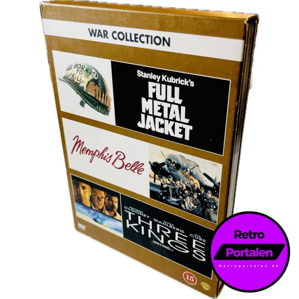 War Collection: Full Metal Jacket / Memphis Belle / Three Kings (3 Film) (DVD)