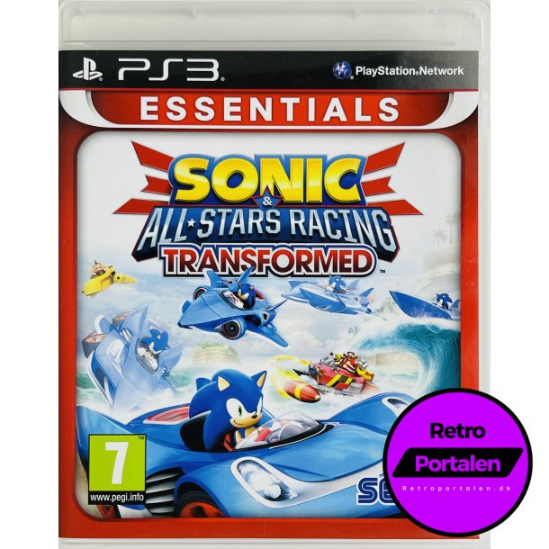 Sonic &amp; Sega All-Stars Racing Transformed (Essentials) (PS3)