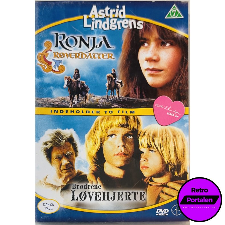 Ronja R�verdatter &amp; Br�drene L�vehjerte (2 Disc) (DVD)