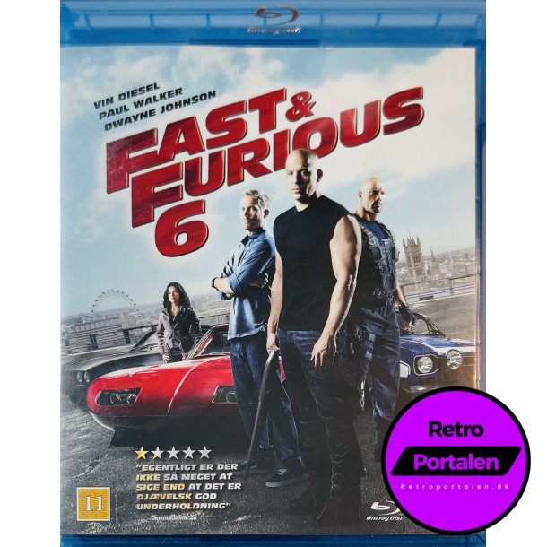 Fast &amp; Furious 6 (Blu-Ray)