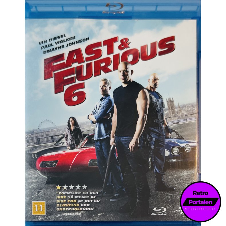 Fast &amp; Furious 6 (Blu-Ray)