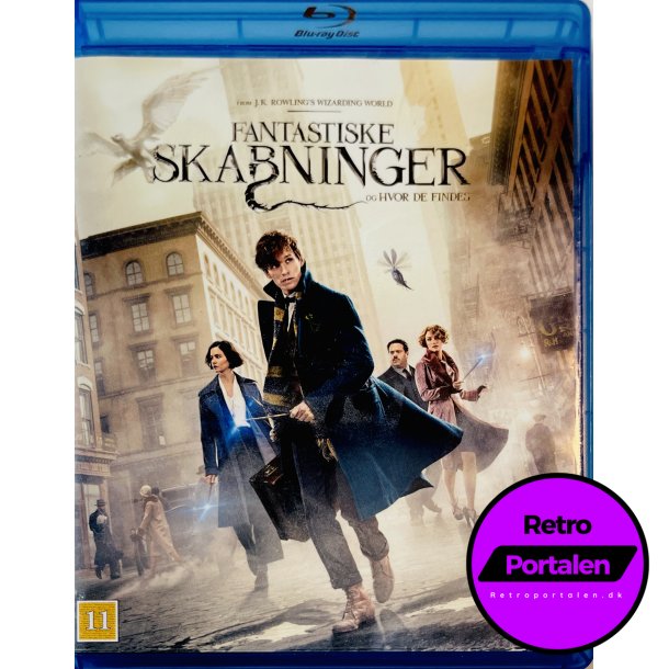 Fantastiske Skabninger Og Hvor De Findes (Blu-Ray)