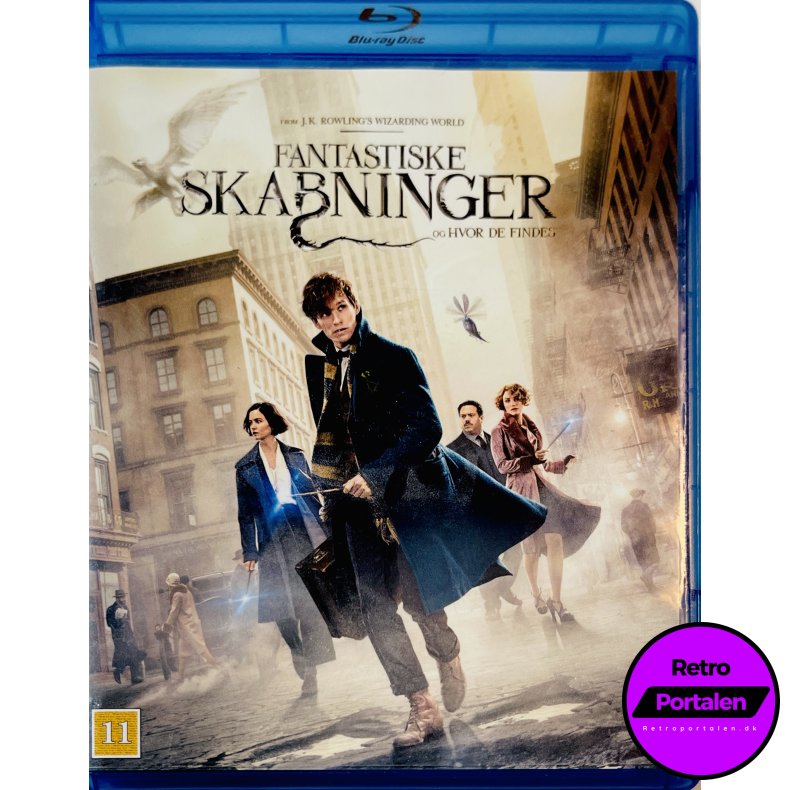 Fantastiske Skabninger Og Hvor De Findes (Blu-Ray)