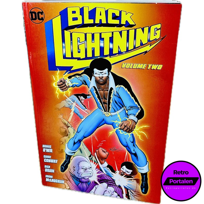 Black Lightning Nr. 2 (Dennis O�Neil / Gerry Conway) (Engelsk) (DC Comics) (Tegneserie)