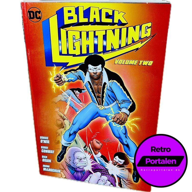 Black Lightning Nr. 2 (Dennis O�Neil / Gerry Conway) (Engelsk) (DC Comics) (Tegneserie)