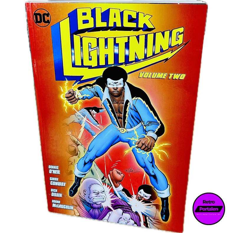 Black Lightning Nr. 2 (Dennis O�Neil / Gerry Conway) (Engelsk) (DC Comics) (Tegneserie)