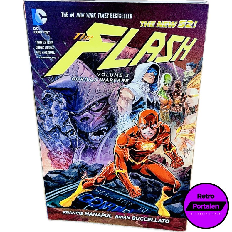 The Flash: Gorilla Warfare Nr. 3 (Francis Manapul) (Engelsk) (DC Comics) (Tegneserie)
