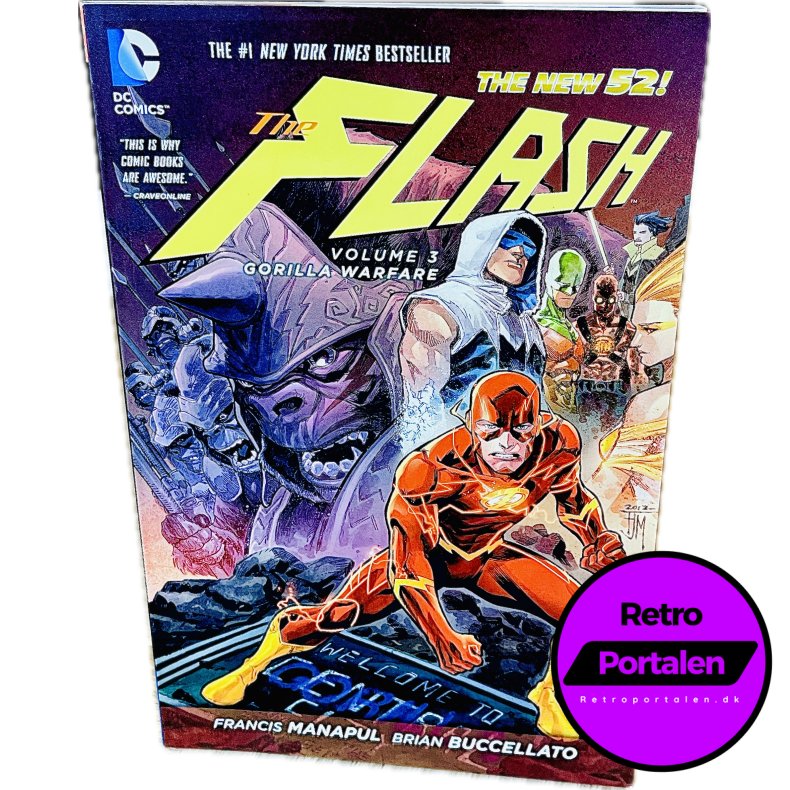 The Flash: Gorilla Warfare Nr. 3 (Francis Manapul) (Engelsk) (DC Comics) (Tegneserie)