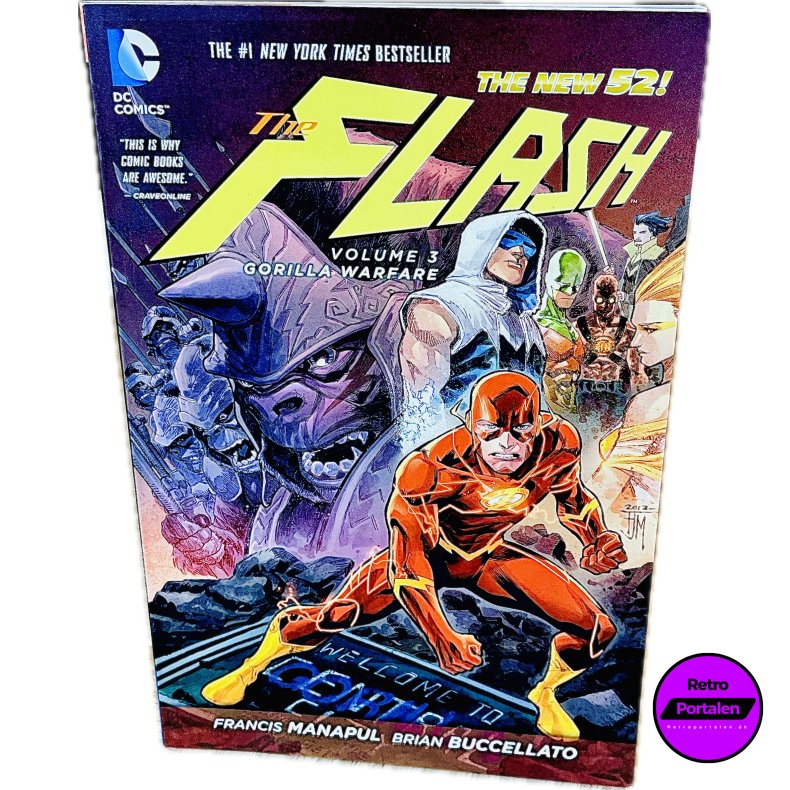 The Flash: Gorilla Warfare Nr. 3 (Francis Manapul) (Engelsk) (DC Comics) (Tegneserie)