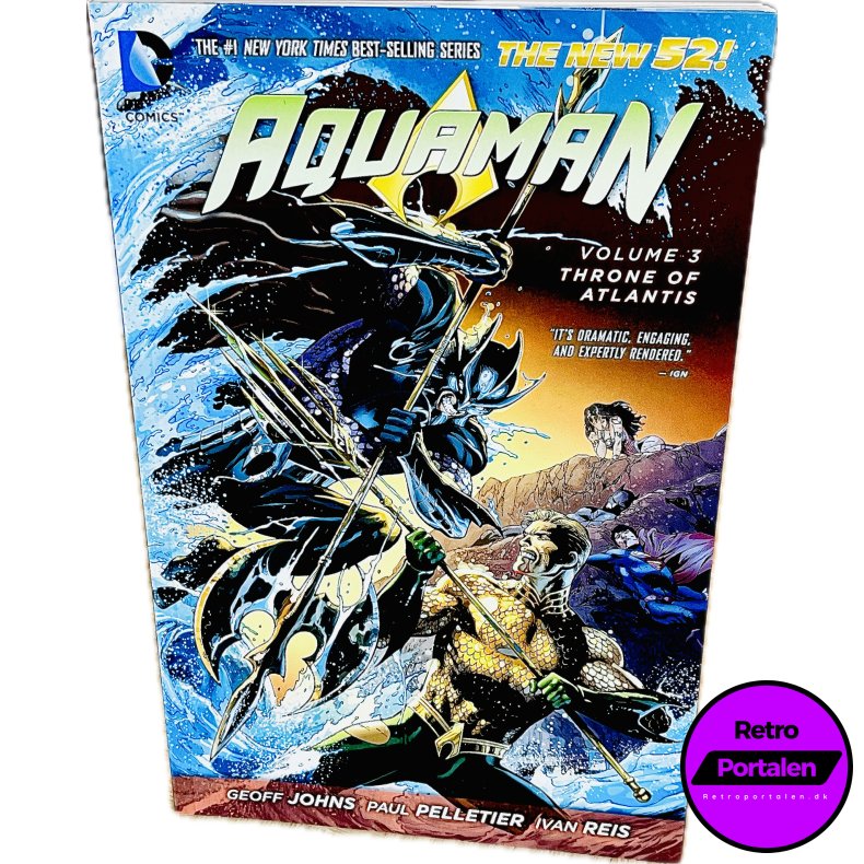 Aquaman: Throne Of Atlantis Nr. 2 (Geoff Johns) (Engelsk) (DC Comics) (Tegneserie)