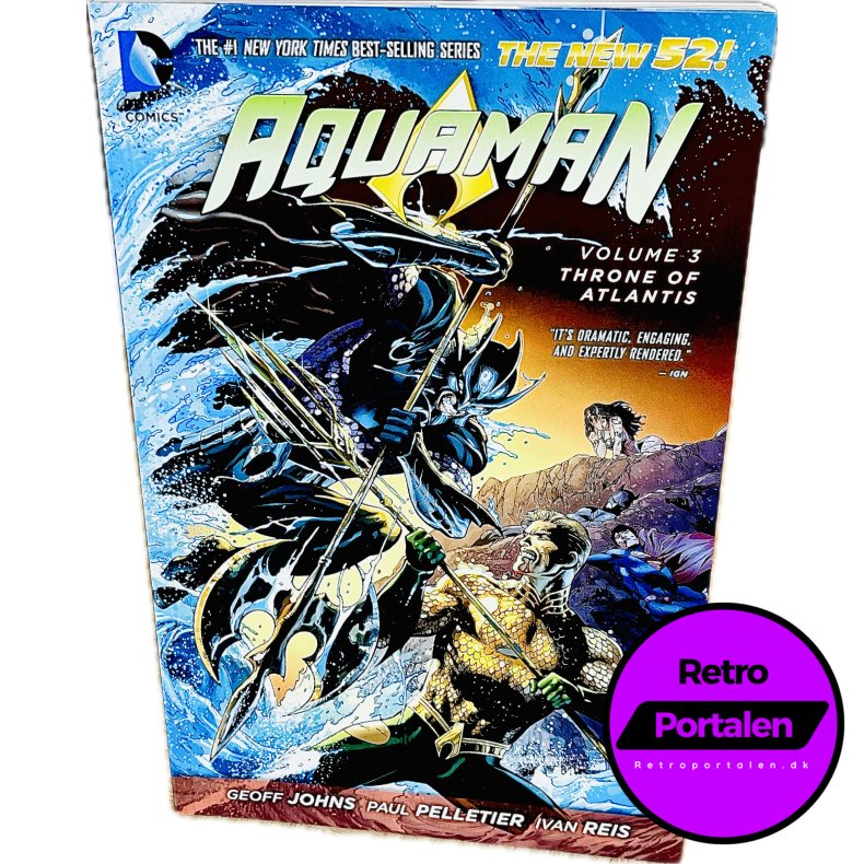 Aquaman: Throne Of Atlantis Nr. 2 (Geoff Johns) (Engelsk) (DC Comics) (Tegneserie)