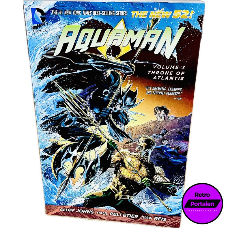Aquaman: Throne Of Atlantis Nr. 2 (Geoff Johns) (Engelsk) (DC Comics) (Tegneserie)