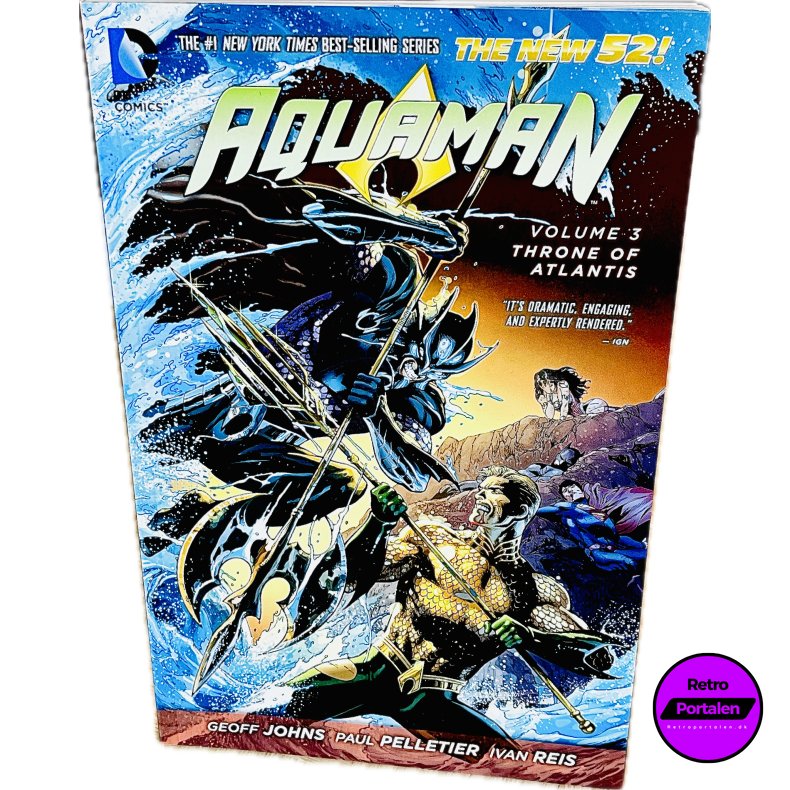 Aquaman: Throne Of Atlantis Nr. 2 (Geoff Johns) (Engelsk) (DC Comics) (Tegneserie)