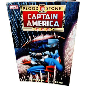 Captain America: The Bloodstone Hunt (Gruenwald / Dwyer) (Engelsk) (Marvel) (Tegneserie)