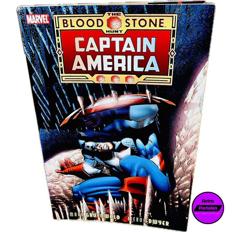 Captain America: The Bloodstone Hunt (Gruenwald / Dwyer) (Engelsk) (Marvel) (Tegneserie)