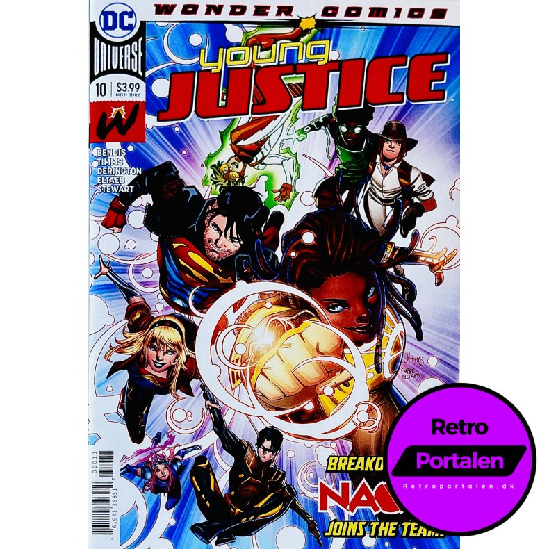 Young Justice Nr. 10 (Wonder Comics) (Bendis) (Engelsk) (DC Comics) (Tegneserie)