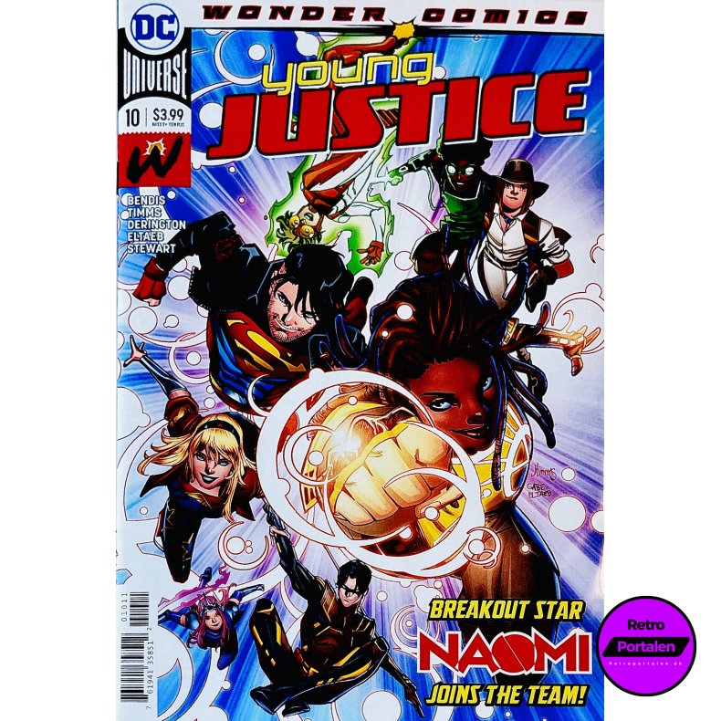 Young Justice Nr. 10 (Wonder Comics) (Bendis) (Engelsk) (DC Comics) (Tegneserie)