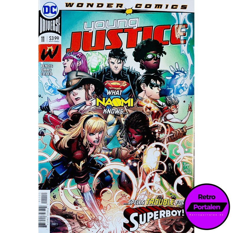Young Justice Nr. 11 (Wonder Comics) (Bendis) (Engelsk) (DC Comics) (Tegneserie)