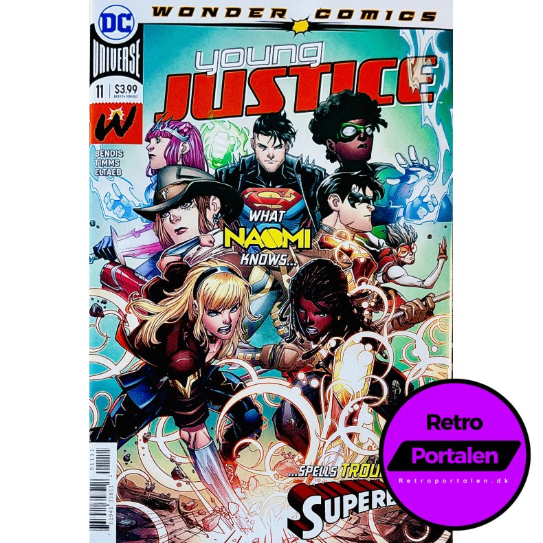 Young Justice Nr. 11 (Wonder Comics) (Bendis) (Engelsk) (DC Comics) (Tegneserie)